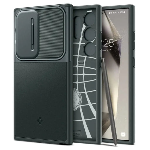 Caseology Parallax Case for Samsung Galaxy S24 Ultra - Dark Green - Cell phone cases and covers<<<HurtelXML