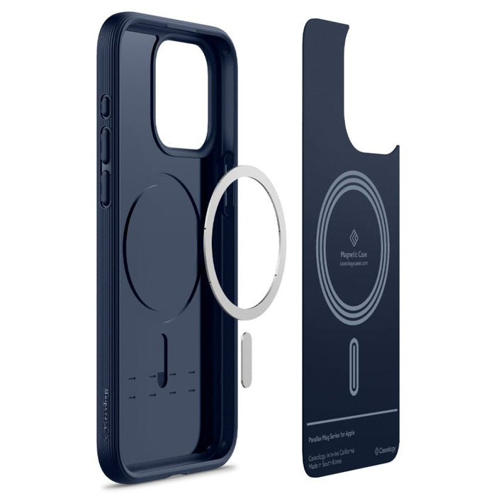 Caseology Parallax Mag Case with MagSafe for iPhone 15 Pro Max - Navy - Cell phone cases and covers<<<HurtelXML