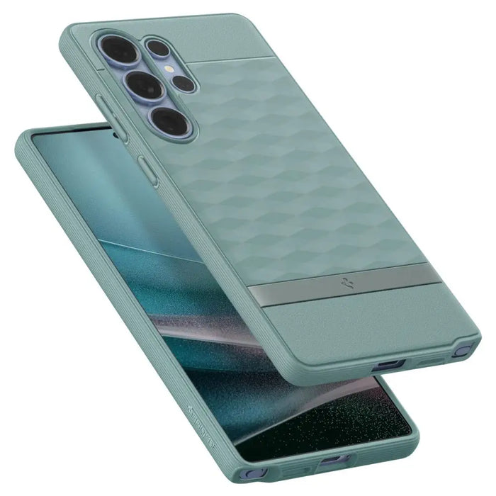 Caseology Parallax Mag MagSafe Case for Samsung Galaxy S25 Ultra - Green - Cell phone cases and covers<<<HurtelXML