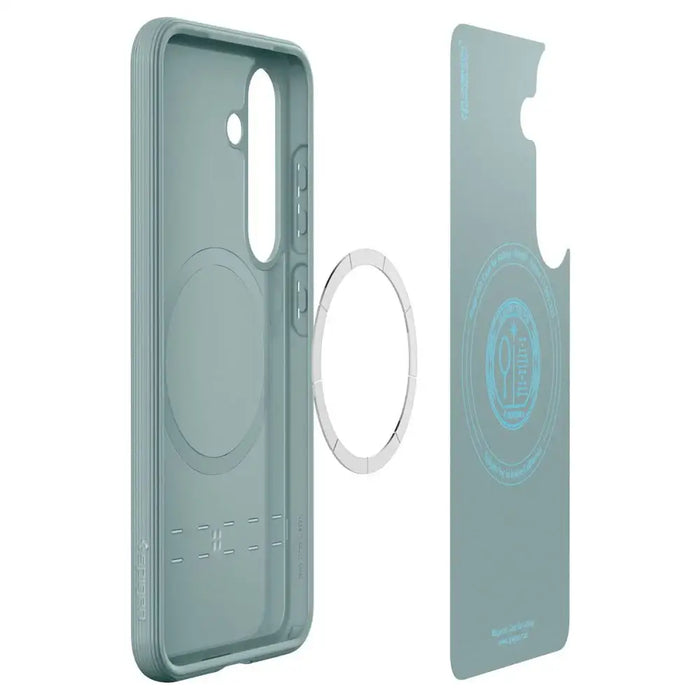 Caseology Parallax Mag MagSafe Samsung Galaxy S25 Case - Green - Cell phone cases and covers<<<HurtelXML