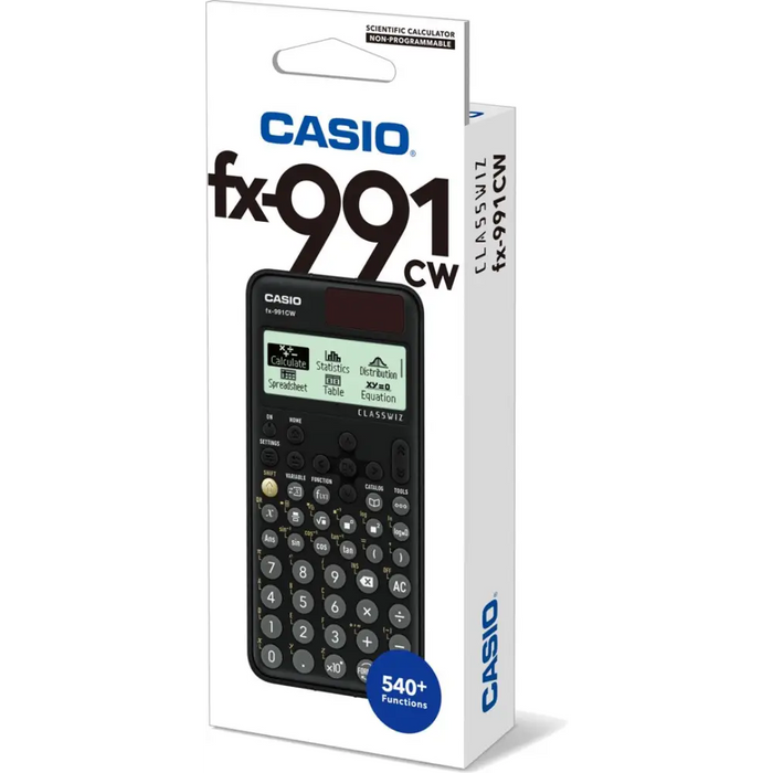 CASIO FX-991CW CALCULATOR SCIENTIFIC BOX. Black. - CalculatorsARB-KLK<<<Office suppliesARB<<<ActionPL
