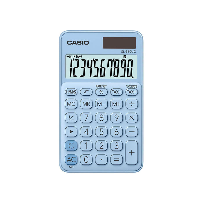 CALCULATOR CASIO SL-310UC 10 DGT BLUE