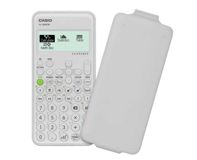 CASIO CALCULATOR, SCIENTIFIC OFFICE FX-350CW BOX GREY