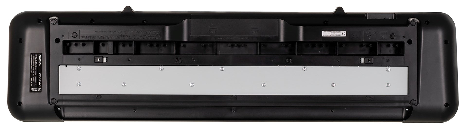 Casio CTK-240 MIDI keyboard 49 keys Black, White