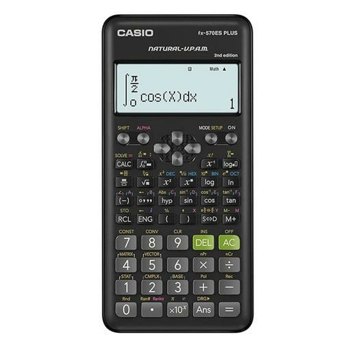 Scientific Calculator Casio FX-570ESPLUS-2 BOX Black