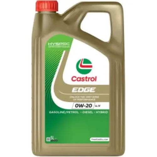 CASTROL EDGE 0W-20 LL IV 5L - АВТОМОБИЛНИ МАСЛА<<<MaxCar