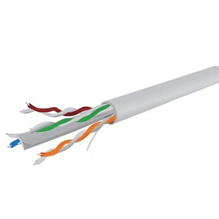 CAT 6 UTP Cable GEMBIRD UPC-6004SE-SOL/100 (100 m) Coil Grey - Компютър Кабели и адаптери<<<Компютри|
