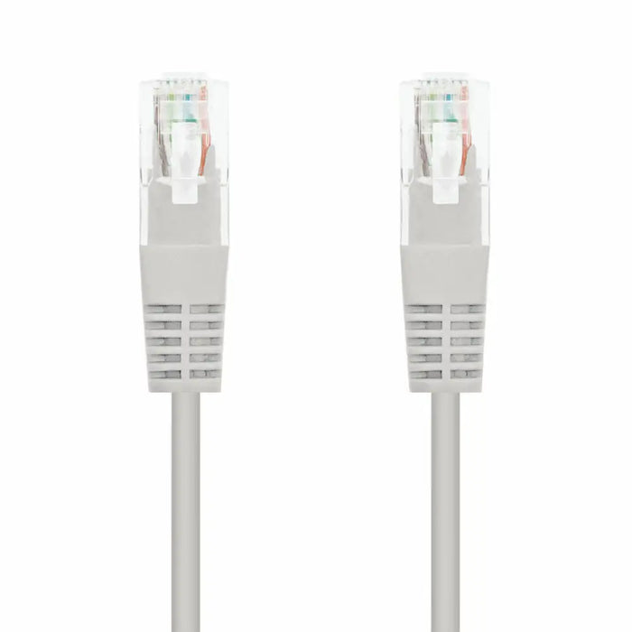 CAT 6 UTP Cable NANOCABLE 10.20.1303 Grey 3 m - Компютър Кабели и адаптери<<<Компютри| Електроника<<<BigBuy&&&Мрежови