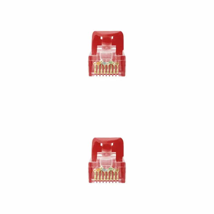 CAT 6a UTP Cable NANOCABLE 10.20.1800-R Red Grey 5 m - Компютър Кабели и адаптери<<<Компютри|