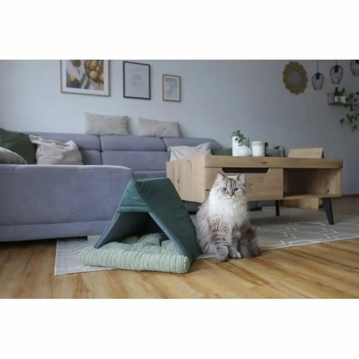 Cat Bed Kerbl Green - Домашни Животни<<<Дом Градина<<<BigBuy&&&Къщички и легълца<<<Домашни Животни<<<Дом