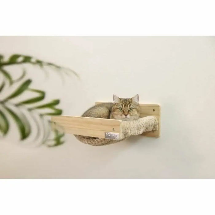 Cat Bed Kerbl TIMBER Beige - Домашни Животни<<<Дом Градина<<<BigBuy&&&Къщички и легълца<<<Домашни Животни<<<Дом
