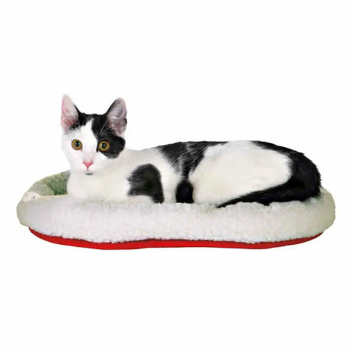 Cat Bed Trixie White Red 47 × 38 cm - Домашни Животни<<<Дом Градина<<<BigBuy&&&Къщички и легълца<<<Домашни