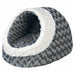 Cat cave Trixie Kaline Grey Cream 35 × 26 × 41 cm - Домашни Животни<<<Дом Градина<<<BigBuy&&&Къщички и