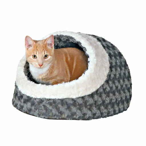 Cat cave Trixie Kaline Grey Cream 35 × 26 × 41 cm - Домашни Животни<<<Дом Градина<<<BigBuy&&&Къщички и