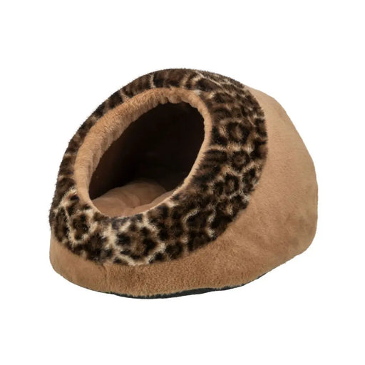 Cat cave Trixie Leo Brown Light brown Polyester Plush 35 x 26 x 41 cm - Къщички и легълца<<<Домашни Животни<<<Дом