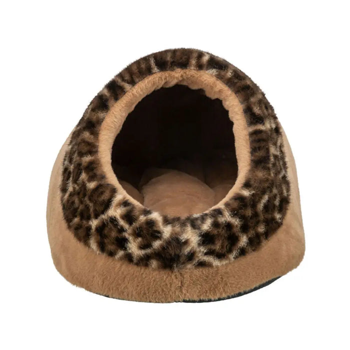 Cat cave Trixie Leo Brown Light brown Polyester Plush 35 x 26 x 41 cm - Къщички и легълца<<<Домашни Животни<<<Дом