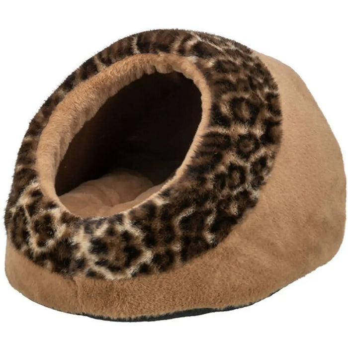Cat cave Trixie Leo Brown Light brown Polyester Plush 35 x 26 x 41 cm - Къщички и легълца<<<Домашни Животни<<<Дом