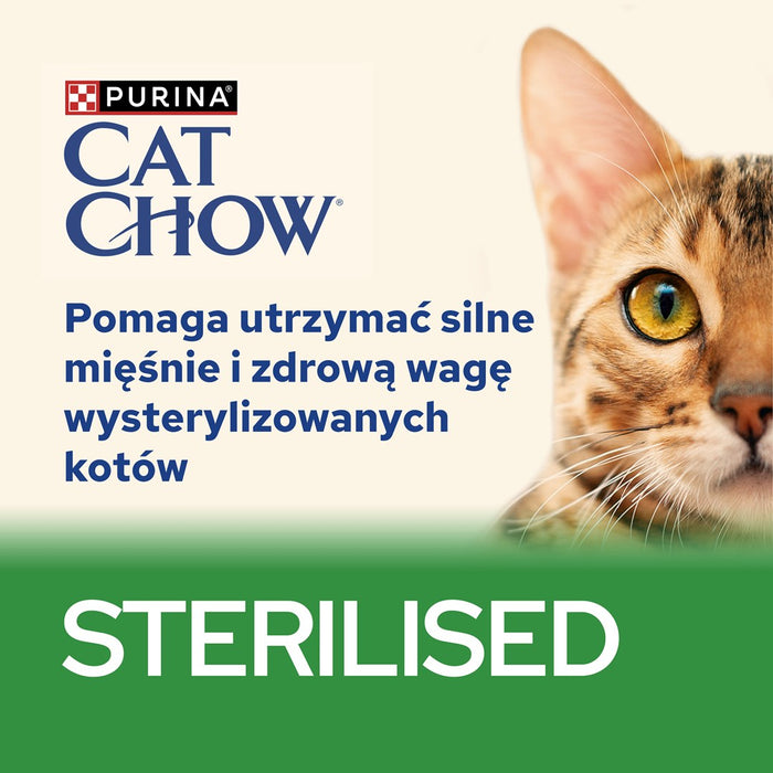 CAT CHOW STERILISED GiG Lamb Green Beans in sauce 85g - Wet foodDLK-KAM<<<For the catDLK<<<ActionPL