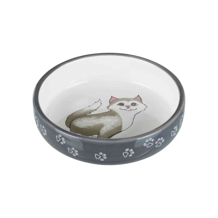 Cat Feeder Trixie White Grey - Домашни Животни<<<Дом Градина<<<BigBuy&&&Купички за храна и вода<<<Домашни Животни<<<Дом