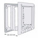 Cat Flap Trixie White Plastic 21,1 × 24,4 CM - Домашни Животни<<<Дом Градина<<<BigBuy&&&Къщички и легълца<<<Домашни
