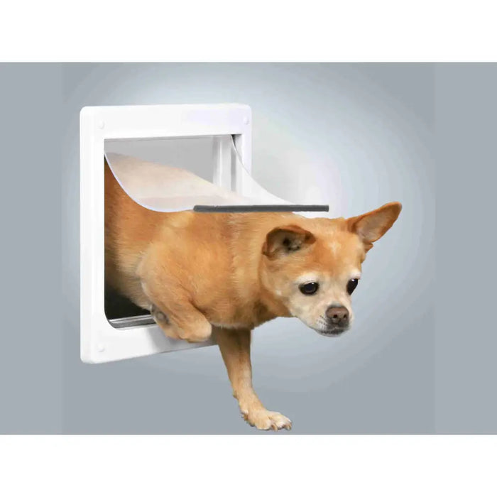 Cat Flap Trixie White Plastic 25 × 29 CM - Къщички и легълца<<<Домашни Животни<<<Дом Градина<<<BigBuy