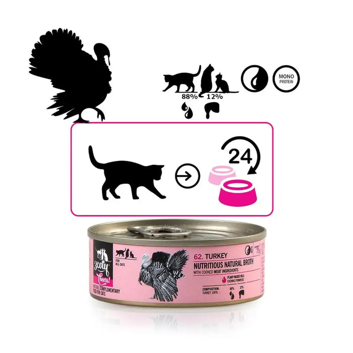 Cat food 3COTY Turkey 75 g - Хранене на домашни любимци<<<Домашни Животни<<<Дом Градина<<<BigBuy&&&Wet