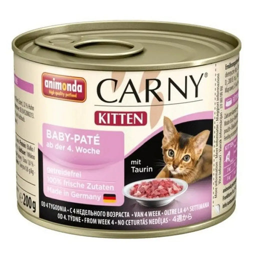 Cat food Animonda Carny Kitten Baby Chicken Veal 200 g - Хранене на домашни любимци<<<Домашни Животни<<<Дом