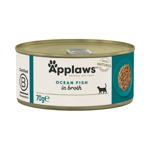 Cat food Applaws Ocean Fish in Broth Fish 70 g - Хранене на домашни любимци<<<Домашни Животни<<<Дом