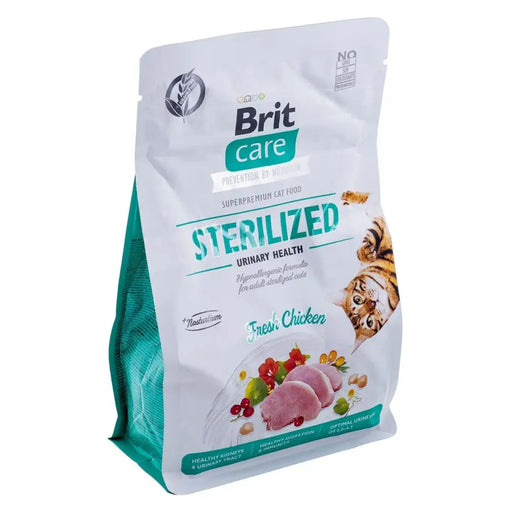Cat food Brit Care Grain-Free Sterilized Urinary Adult Chicken 400 g - Хранене на домашни любимци<<<Домашни