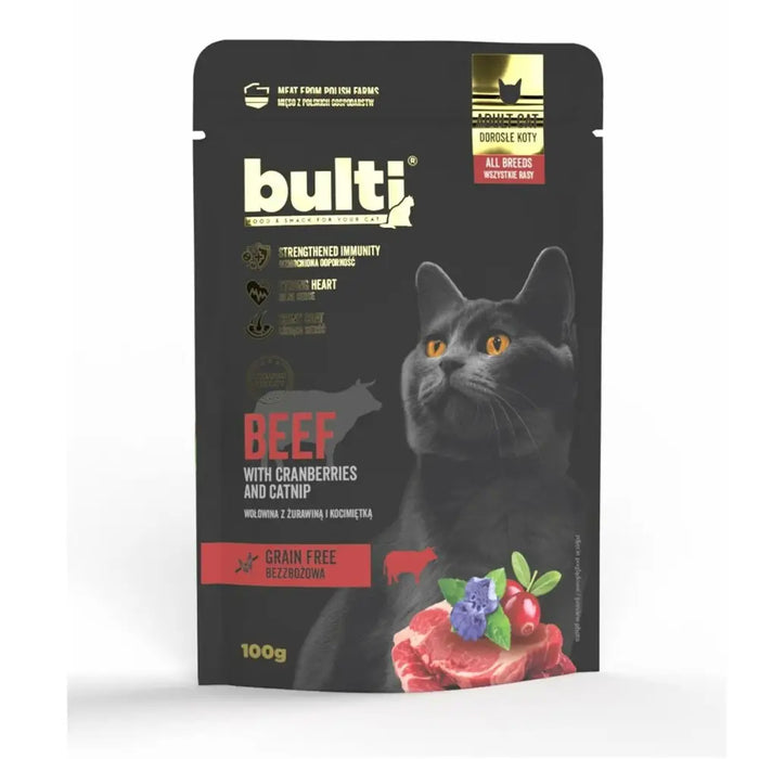 Cat food Bult Beef 100 g - Хранене на домашни любимци<<<Домашни Животни<<<Дом Градина<<<BigBuy&&&Wet foodDLK-KAM<<<For
