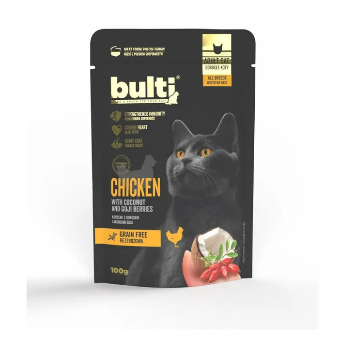 Cat food Bult Chicken 100 g - Хранене на домашни любимци<<<Домашни Животни<<<Дом Градина<<<BigBuy&&&Wet