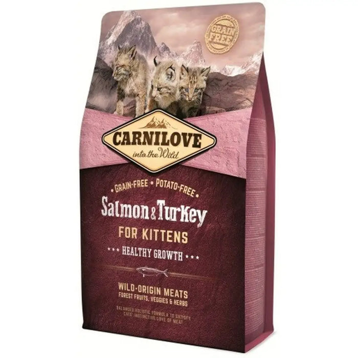 Cat food Carnilove Salmon Turkey 6 Kg - Хранене на домашни любимци<<<Домашни Животни<<<Дом Градина<<<BigBuy&&&Dry