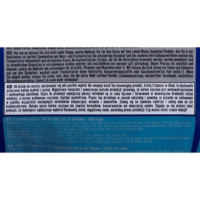 Cat food Dolina Noteci 8535 Lamb 1 kg - Хранене на домашни любимци<<<Домашни Животни<<<Дом Градина<<<BigBuy&&&Dry