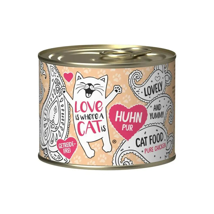 Cat food LOVE IS WHERE A CAT IS 2191040 Chicken 200 g - Хранене на домашни любимци<<<Домашни Животни<<<Дом