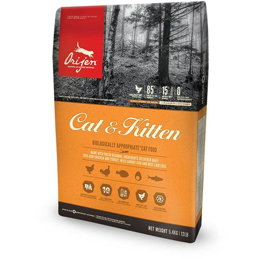 Cat food Orijen Cat & Kitten Chicken Turkey 5,4 kg - Хранене на домашни любимци<<<Домашни Животни<<<Дом