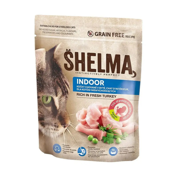 Cat food Shelma Turkey 750 g - Хранене на домашни любимци<<<Домашни Животни<<<Дом Градина<<<BigBuy&&&Dry
