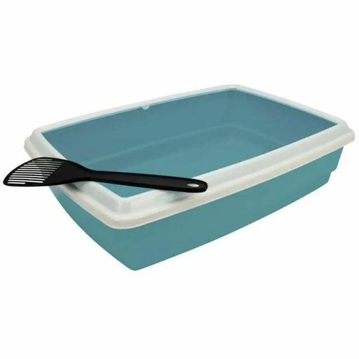 Cat Litter Box Aimé Blue Plastic 54 x 40 x 14 cm - Домашни Животни<<<Дом Градина<<<BigBuy&&&Играчки<<<Домашни