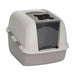 Cat Litter Box Catit 46 x 55 x 45 cm With lid Jumbo Grey Plastic - Домашни Животни<<<Дом