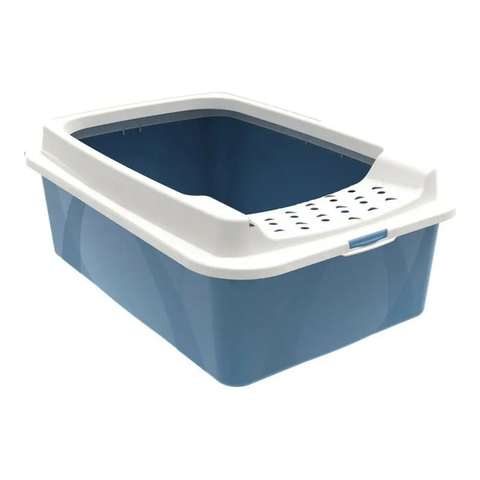 Cat Litter Box Rotho My Pet Bonnie Eco 56 x 17 x 40 cm Blue/White - Домашни Животни<<<Дом