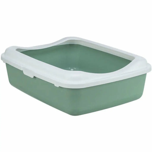 Cat Litter Box Trixie Classic White Green Plastic 37 × 15 × 48 cm - Домашни Животни<<<Дом