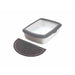 Cat Litter Tray Mat Trixie Anthracite PVC 59 × 35 cm - Домашни Животни<<<Дом Градина<<<BigBuy&&&Здраве и