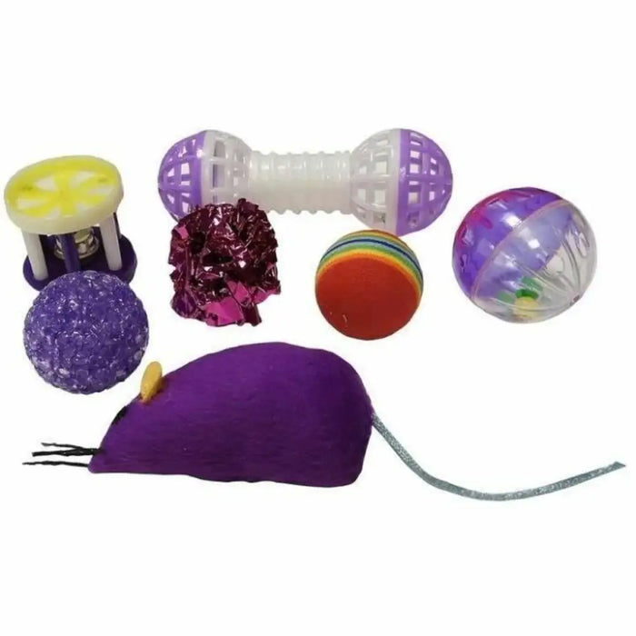 Cat toy Aimé Multicolour 7 Pieces - Домашни Животни<<<Дом Градина<<<BigBuy&&&Играчки<<<Домашни Животни<<<Дом