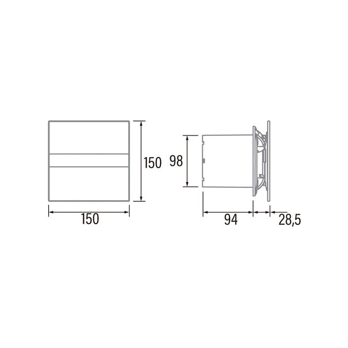 CATA E-100 G BATHROOM FAN