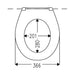 CATS CEDO TOILET SEAT - Тоалетни седалки<<<Санитарна керамика и аксесоари<<<Баня<<<Praktiker