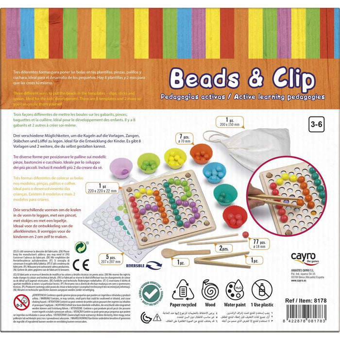 Educational Game Cayro Bead & Clip