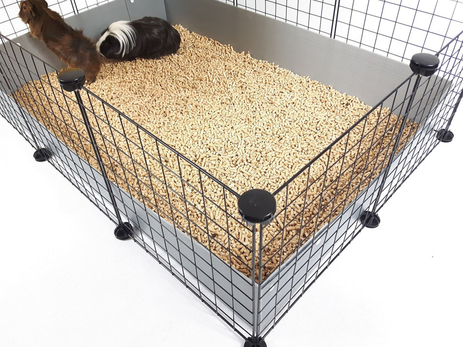 C&C modular cage one-storey 3x2 + Loft 2x1 + Silver ramp