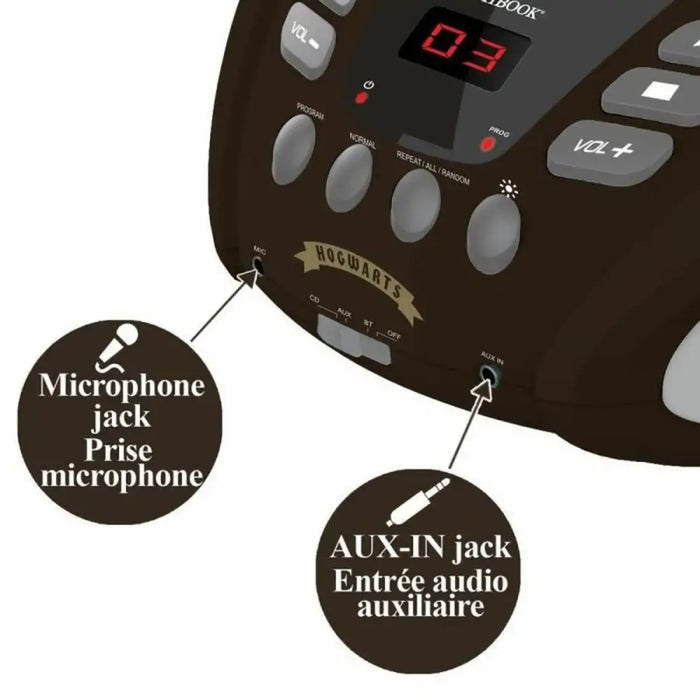 CD/MP3 Player Lexibook Harry Potter - Hogwarts Bluetooth 5.0 Black - Електроника Звук<<<Компютри|