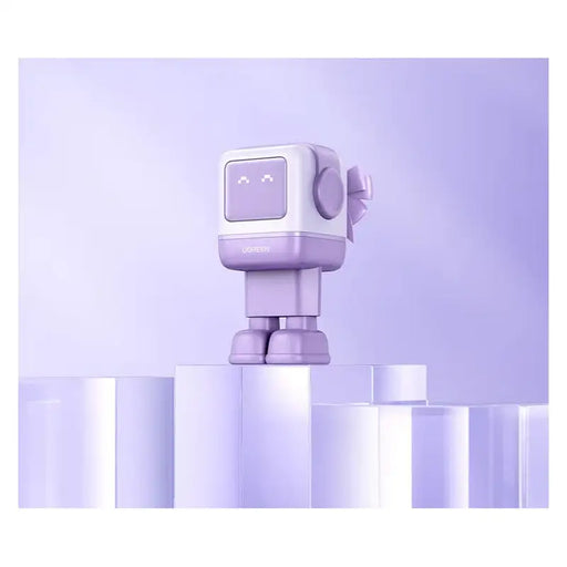 CD361 CHARGER 2xUSB-C,1xUSBA,65W,ROBOT,UGREEN - PURPLE - Зарядни устройства<<<Аксесоари за мобилни устройства и