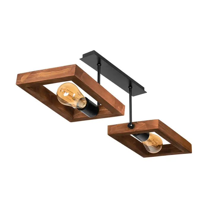 CEILING 2XE27 ROSEWOOD LIGHTSTYLE TIERA - Плафони<<<Вътрешно осветление<<<Мебели и