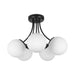 CEILING 5XE27 BLACK LIGHTSTYLE RIO - Плафони<<<Вътрешно осветление<<<Мебели и интериор<<<Praktiker&&&Плафони<<<Вътрешно